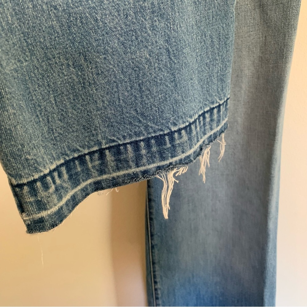 KALLMEYER Athena Flare Jean in Mid Blue Size 27 - Picture 5 of 11